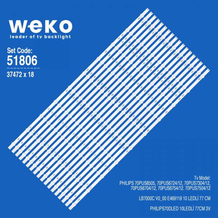 WKSET-6806 37472X18 LB7000C V0_00 E469119 18 ADET LED BAR