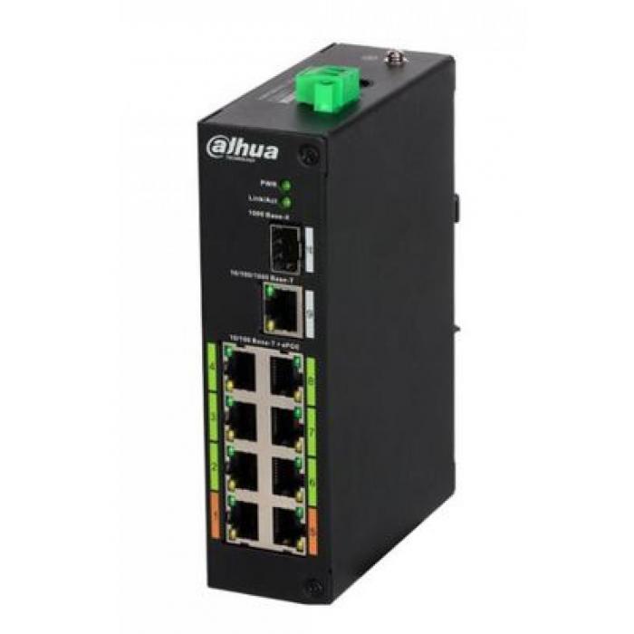 DAHUA (LR2110-8ET-120) 8 PORT 10/100 E-POE SWITCH (120W)