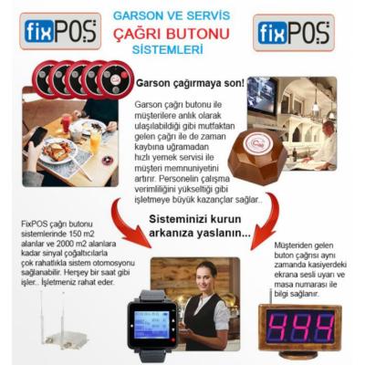 FixPOS Garson ve Servis Çağrı Buton Sistemleri