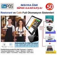 FixPOS Restorant, Cafe ve Büfe Otomasyon Sistemleri Full Paket