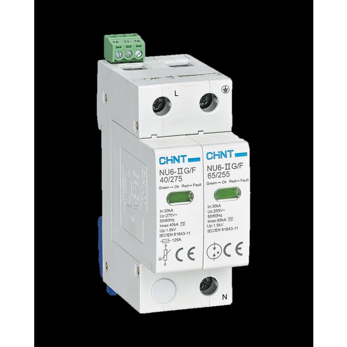 NU6 SERİSİ 2 KUTUPLU PARAFUDRLAR