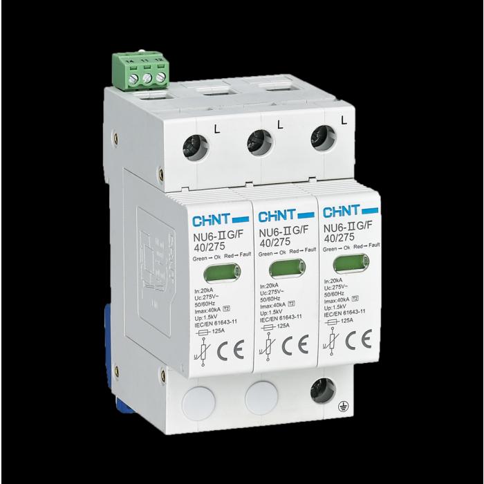 NU6 SERİSİ 3 KUTUPLU PARAFUDRLAR