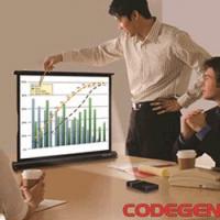 CODEGEN (MX-40) (81x61CM) PROJEKSİYON MASAÜSTÜ PERDE