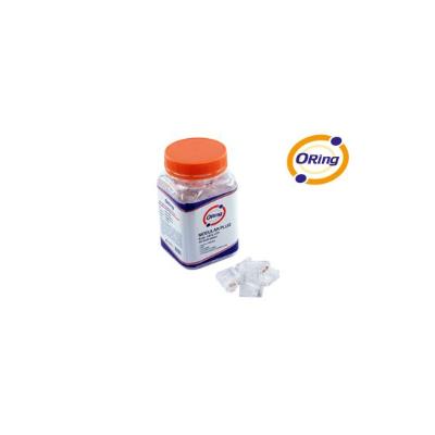 ORING (MPC6U50) RJ45 (8P/8C) CAT6 UTP MODÜLER PLUG 50U (100 ADET)