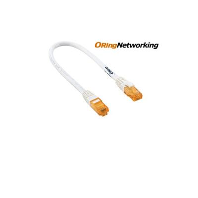 ORING (PC-U06005WH) 0.5MT.LSZH BC 24AWG CAT6 U/UTP BEYAZ PATCH KABLO