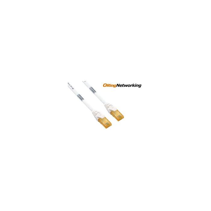 ORING (PC-U16005WH) 0,5MT.PVC BC 24AWG CAT6 U/UTP BEYAZ PATCH KABLO