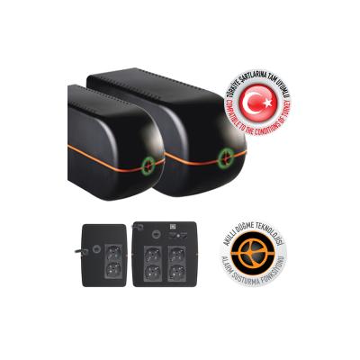 TUNÇMATİK (TSK5201) LITE II 850VA LINEINTERACTIVE GÜÇ KAYNAĞI-UPS (1x12V 9AH 5-15 DAK.)