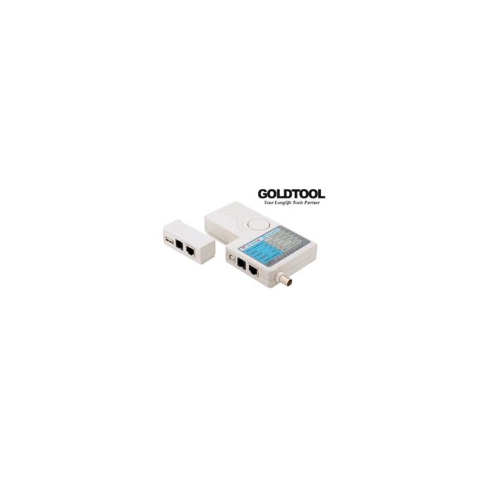 UPTECH (KT-101) RJ12 (6P/6C) RJ45 (8P/8C) OTOMATİK LİNK TESTER BNC+USB (KABLO TEST CİHAZI)